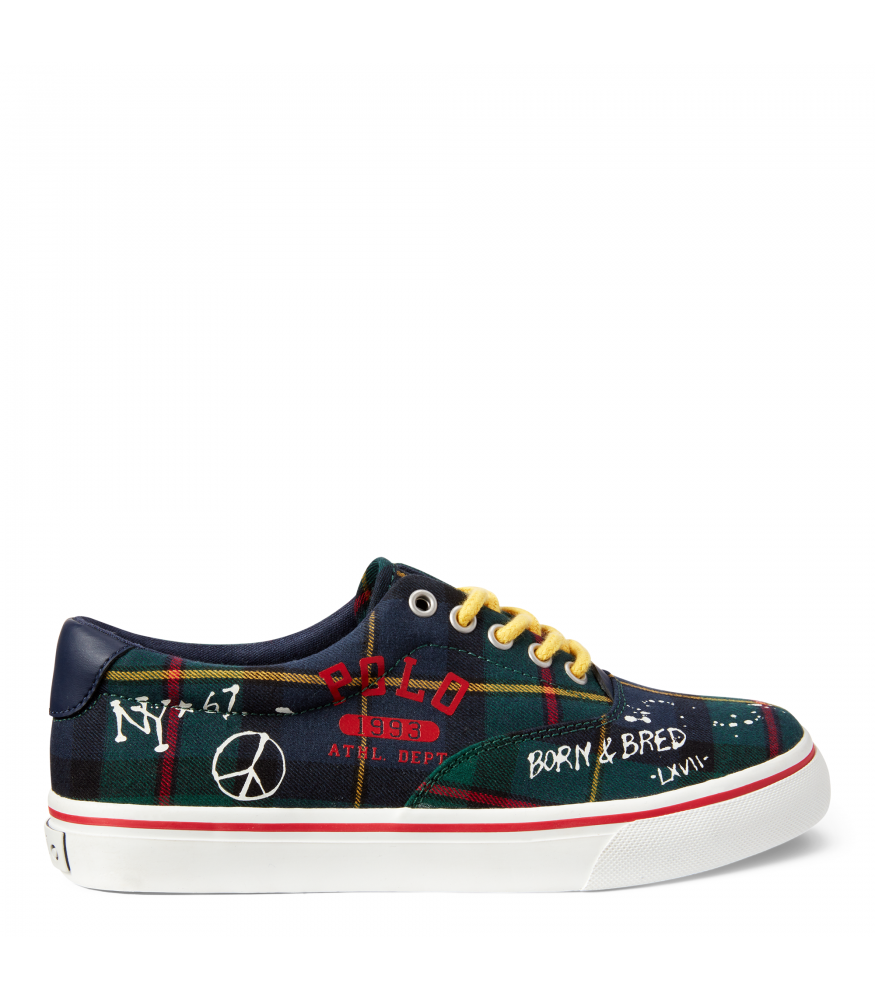 colorful polo sneakers